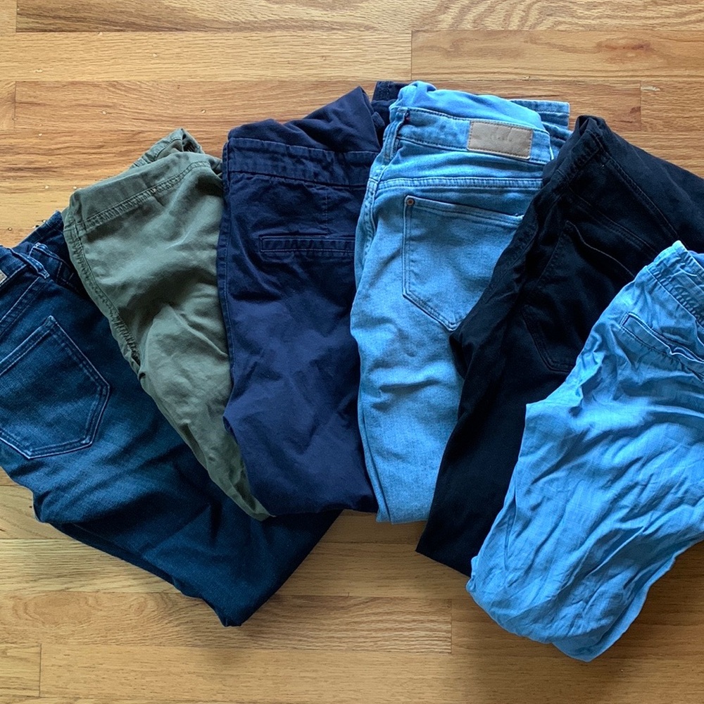 Maternity pants (6 Pairs) from H&M